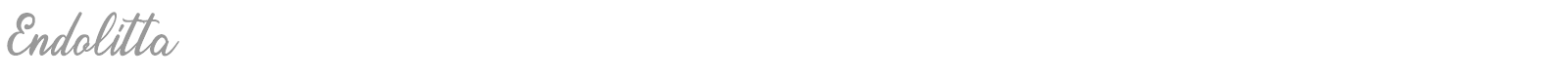 Endolitta font preview